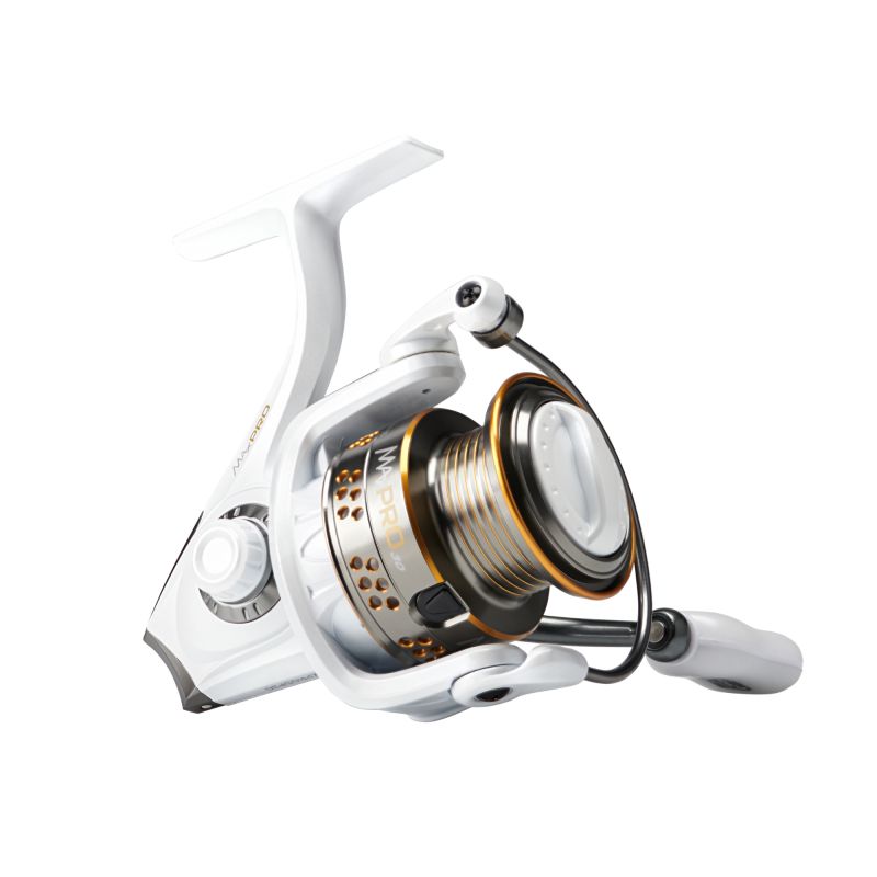 Abugarcia Max Pro Spinning Reel grijs - wit vismolen 1000