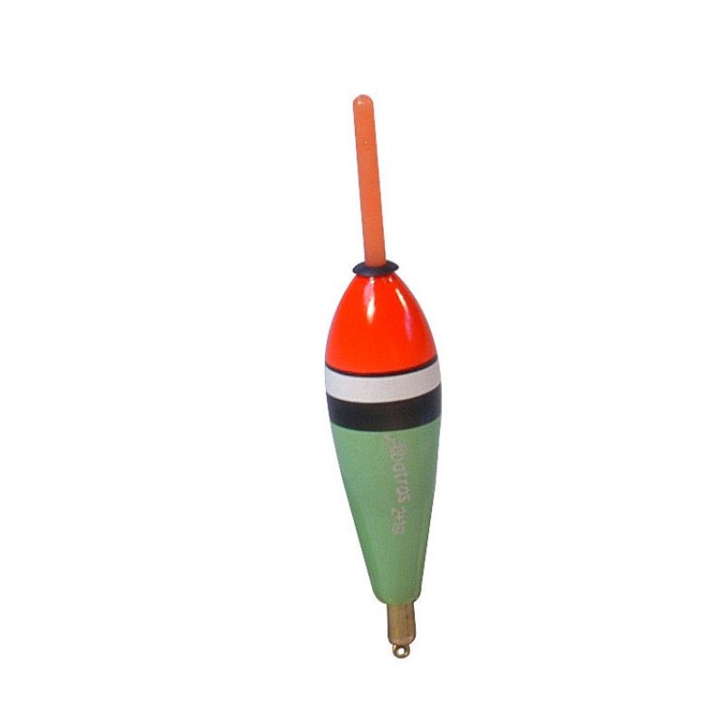 Albatros Mustang Loaded rood - wit - groen forel visdobber 4g+1g