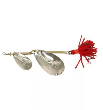 Albatros Ondex Bucktail Tandem Spinner N°3+5 silver 