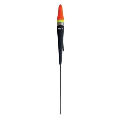 Albatros SS Trout Style Inline Turbo rood - grijs - zwart forel visdobber 3.00g