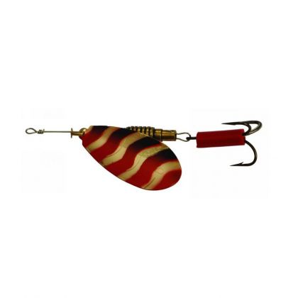 Albatros Veltic Spinner N°2 gold - red vislepel 3.5g