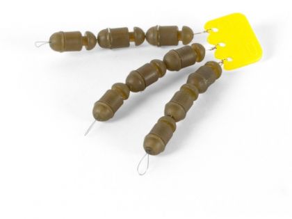 Avid Carp Chod Beads bruin  - groen karper klein vismateriaal