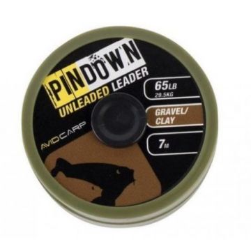 Avid Carp Unleaded Leader gravel - clay  45lb