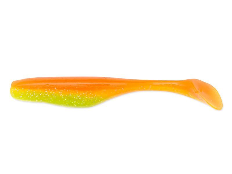 Bass Assassin Walleye Assassin cantaloupe  4.00 Inch