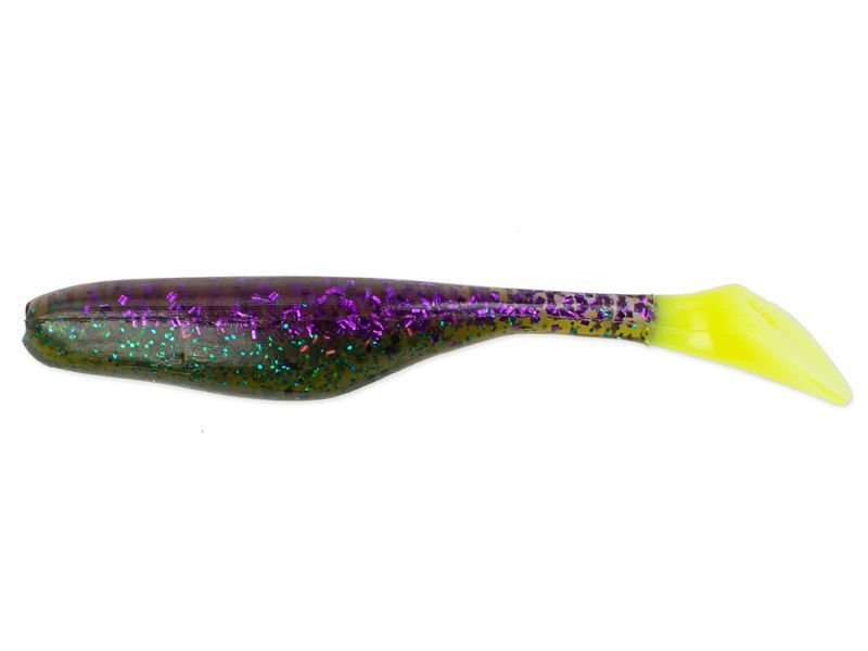 Bass Assassin Walleye Assassin magic grass  4.00 Inch