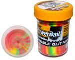 Berkley Powerbait Double Glitter Twist Trout green yellow red  50g