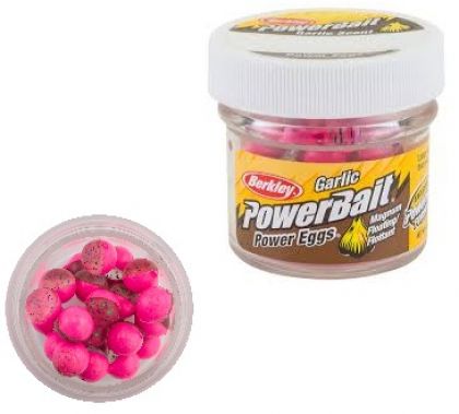 Berkley Powerbait Power Eggs Floating Garlic clear green purple pink forel forelaas