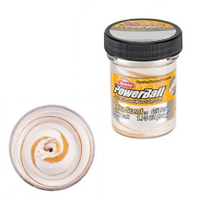 Berkley Powerbait Select Glitter Trout Bait gold vein  50g