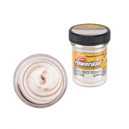 Berkley Powerbait Select Glitter Trout Bait mallow glow red fleck  50g