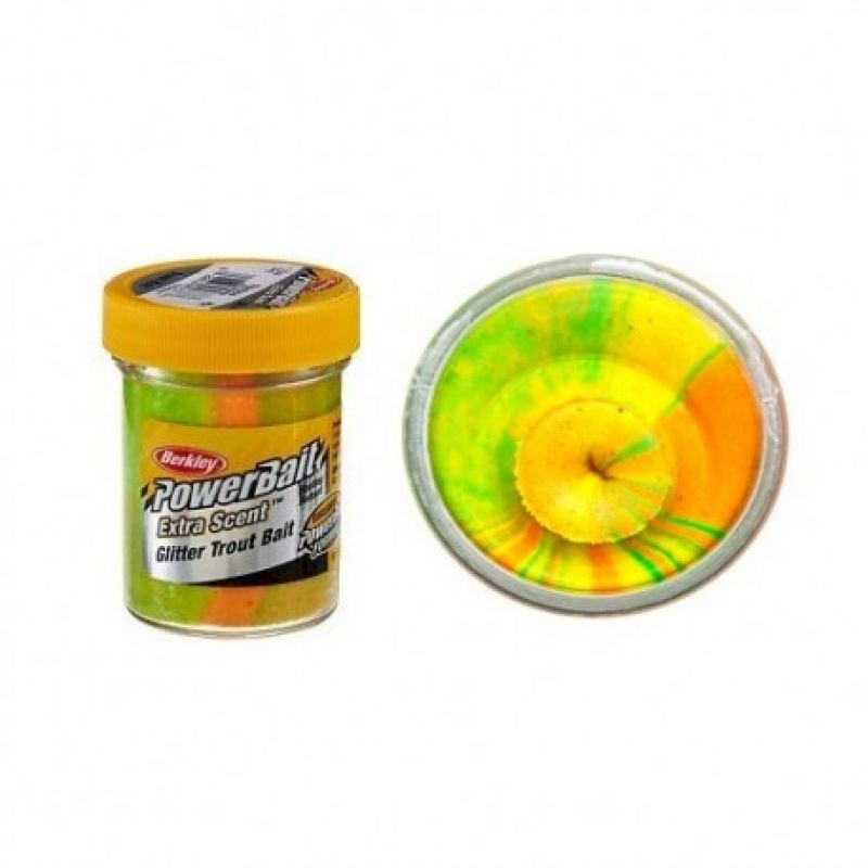 Berkley Powerbait Select Glitter Trout Bait rainbow 50g