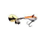 Berkley Pulse Spintail orange glitter roofvis spinnerbait 14g