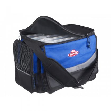 Berkley System Bag blue-grey-black 4 boxes blauw-grijs-zwart roofvis roofvistas