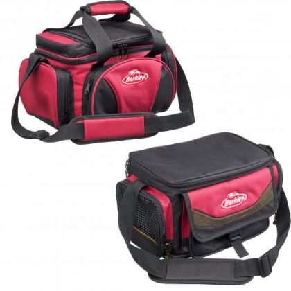 Berkley System bag L Red-black 4 boxes rood - zwart roofvis roofvistas