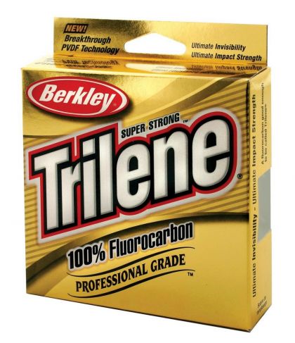 Berkley Trilene 100% Fluoro Carbon Leader clear roofvis visdraad 0.20mm 150m 2.8kg