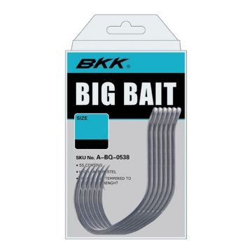 Bkk BIG BAIT nickel vishaak 9/0