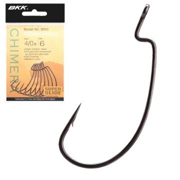 Bkk Chimera 9003 Worm Hook nickel  2