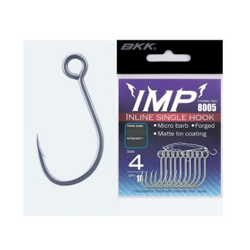 Bkk IMP 8005 Inline Single Hook argent  4