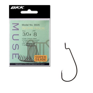 Bkk Muse 9513 Worm Hook nickel  1