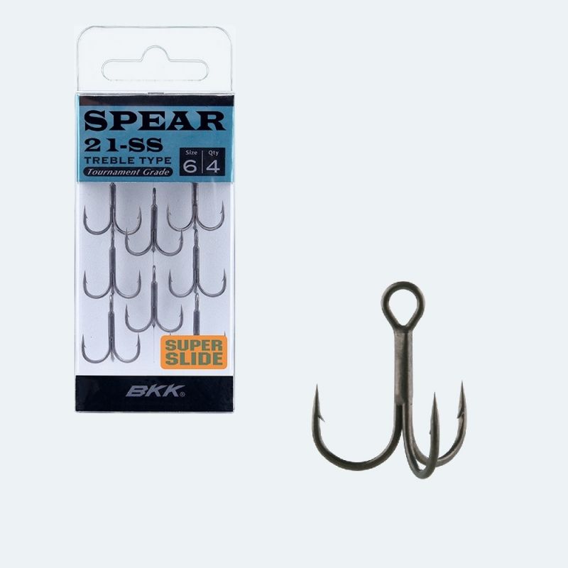 Bkk Spear 21-SS Treble nickel  1/0