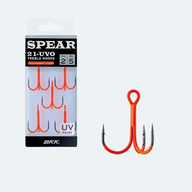 Bkk Spear 21-UVO Treble rouge  1