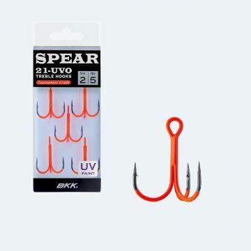 Bkk Spear 21-UVO Treble rouge  10