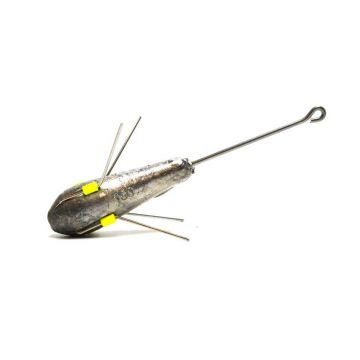 Breakaway Long Tail Lead argent - jaune  150g