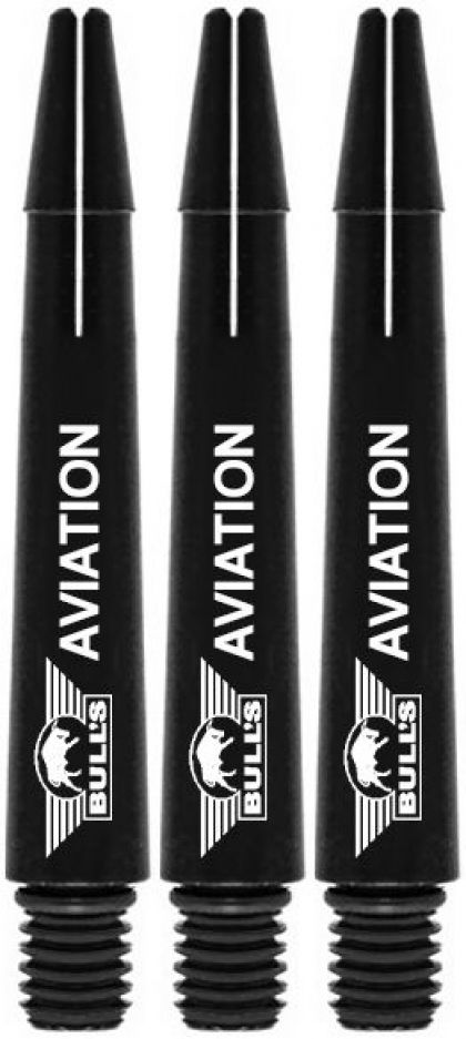 Bulls AVIATION Shaft zwart dart shaft In Between