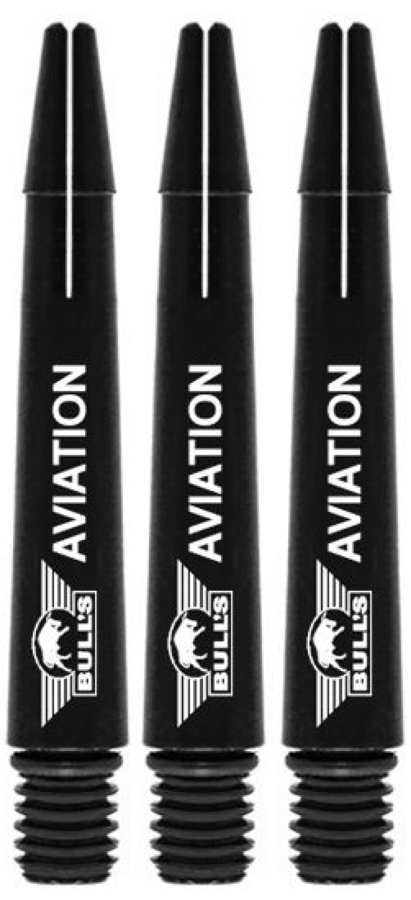 Bulls AVIATION Shaft noir dart shaft Short