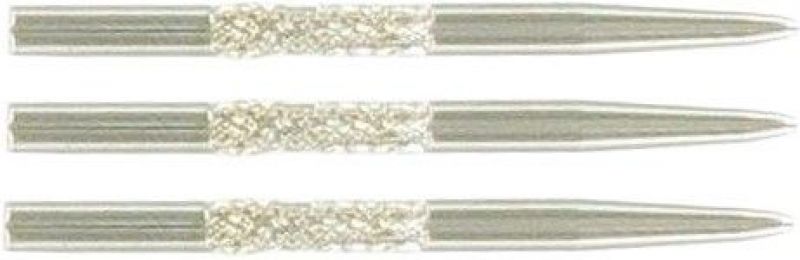 Bulls Knurled Grip Dart Points Silver zilver dart point 35mm