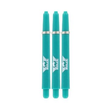 Bulls Nylon Plain Shaft + Ring aqua dart shaft Medium