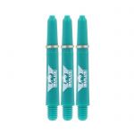 Bulls Nylon Plain Shaft + Ring aqua dart shaft Short