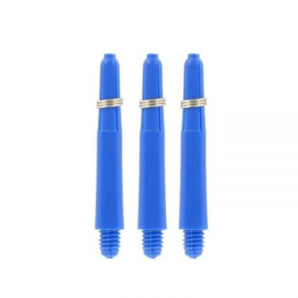 Bulls Nylon Plain Shaft + Ring blauw dart shaft Short