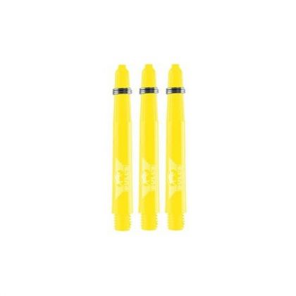 Bulls Nylon Plain Shaft + Ring jaune dart shaft In Between