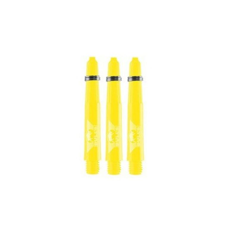 Bulls Nylon Plain Shaft + Ring jaune dart shaft Short