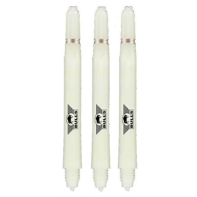 Bulls Nylon Plain Shaft + Ring natural dart shaft Medium