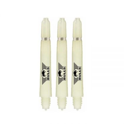 Bulls Nylon Plain Shaft + Ring natural dart shaft Short