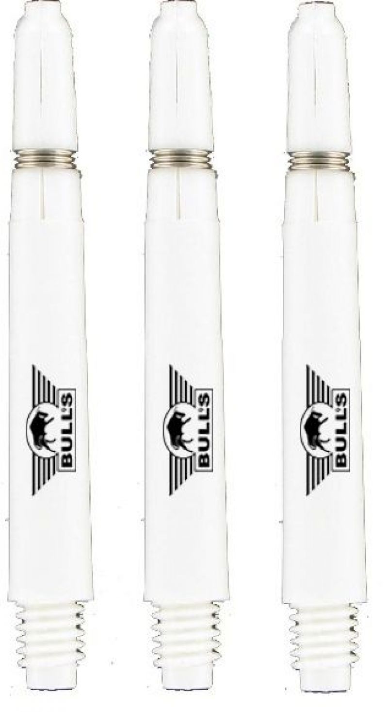 Bulls Nylon Plain Shaft + Ring blanc dart shaft In Between