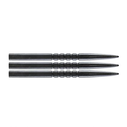 Bulls Ringed Grip Points Black noir dart point 36mm