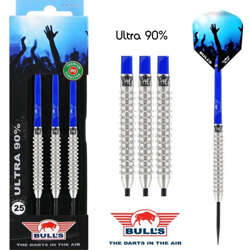 Bulls Ultra 90% zilver dartpijlen 23g