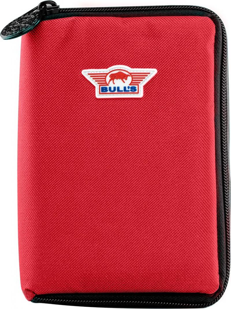 Bulls Unitas Case Nylon rood dart wallet & case 18x12x5cm