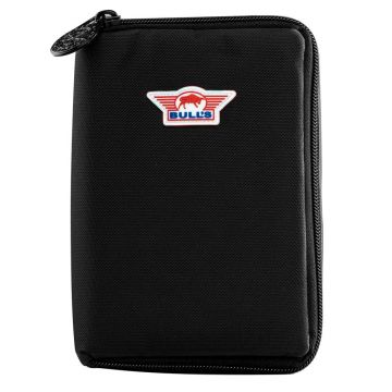 Bulls Unitas Case Nylon zwart dart wallet & case 18x12x5cm