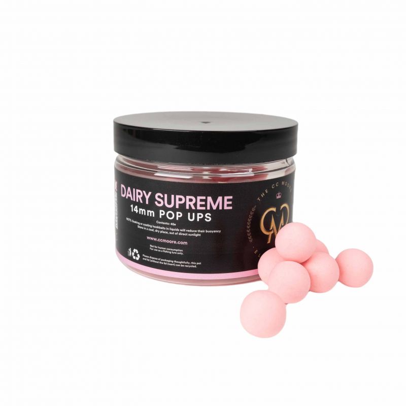 Cc Moore Elite Range Dairy Supreme Pop Ups pink  12mm