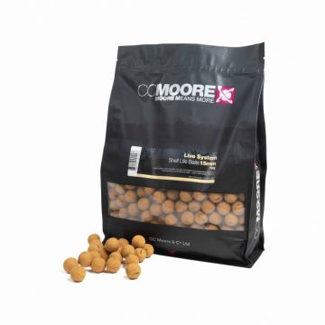 Cc Moore Live System bruin - geel karper boilie 10mm 1kg