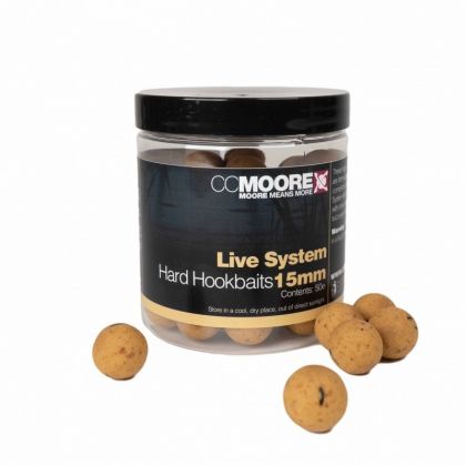 Cc Moore Live System Hard Hookbaits brun - jaune  15mm