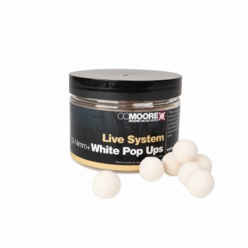 Cc Moore Live System White Pop-Ups blanc  13-14mm