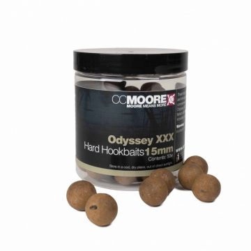 Cc Moore Odyssey XXX Hard Hookbaits bruin karper boilie 18mm