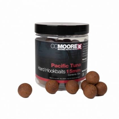 Cc Moore Pacific Tuna Hard Hookbaits brun - rouge  15mm