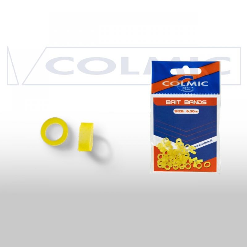 Colmic Bait Bands clear klein vismateriaal 6mm