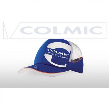 Colmic Blue Cap (Orange Series) blauw - oranje pet Uni