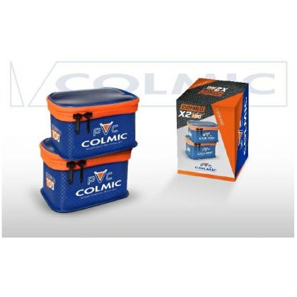 Colmic Combo Scorpion 100 x2 blauw - oranje - wit foreltas witvistas